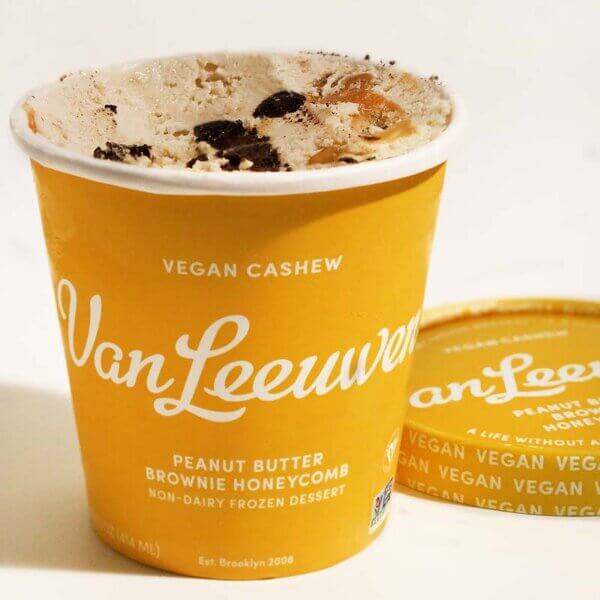 Vegan Peanut Butter Brownie Honeycomb Image 3. 