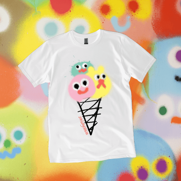VL x Jon Burgerman Adult T-Shirt