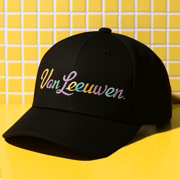 Multicolor Logo Black Hat